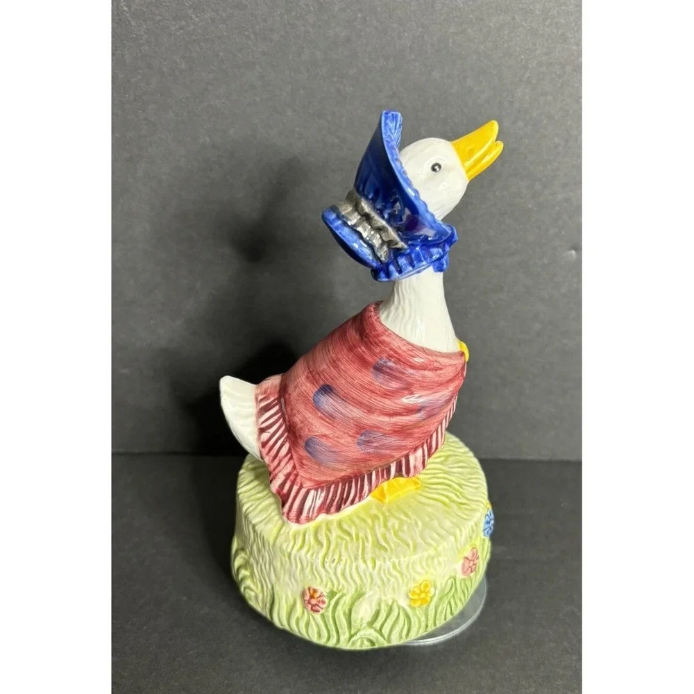 Schmid Beatrix Potter Jemima Puddle Duck Figurine Musical *READ